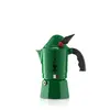Image de Bialetti - Moka Express Alpina: La Cafetière Expresso Classique, La Cafetière Moka 3 Tasses (130 Ml), Aluminium, Vert