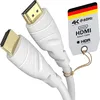 Image de KabelDirekt   Câble HDMI 4K   15m   blanc   pour PS5, Blu-ray, Xbox