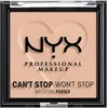 Image de NYX Professional Makeup Poudre Matifiante Can't Stop Won't Stop, Fini Mat, Medium