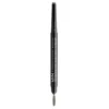 Image de NYX Professional Makeup Crayon à Sourcils Precision Brow, Double-Embout avec Crayon Plat et Goupillon, Teinte : Blonde (01)