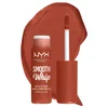 Image de NYX Professional Makeup Rouge à lèvres liquide, crème à lèvres mate, nuances ultra vives, beurre de karité et de cacao, fouet lisse, teinte : fausse fourrure