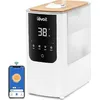 Image de Levoit Humidificateur intelligent pour grandes pièces, humidificateur à remplissage supérieur, brume chaude et froide max 550 ml/h, jusqu'à 40 m², humidificateur silencieux avec veilleuse pour plantes