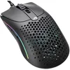 Image de Glorious Gaming Model O 2 Souris de jeu filaire - 59 g ultralégère, FPS, 26 000 DPI, Motion Sync, switches 80M de clics, 6 boutons programmables, ambidextre, RGB, pieds en PTFE - Noir