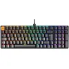 Image de Glorious Gaming GMMK 2 Full Size (96%) - Clavier de jeu mécanique, cadre aluminium, personnalisable, capuchons de touches doubleshot, switches Glorious Fox, RGB, Disposition AZERTY française - Noir