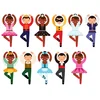 Image de Petit Collage Jeu D´habillage Magnétique Danseurs De Ballet