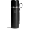 Image de Hydro Flask   Insulated Hot Flask And Cup 828 ml (28 oz)   Étanche, design tout-en-un   Garde chaud 30 h & froid 30 h   Black