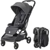 Image de Ergobaby Metro3 Kinderwagen Buggy mit Liegefunktion, Baby-Buggy ab Geburt bis 22kg (0-4 Jahre), Zusammenklappbar und Autositz Kompatibel, höhenverstellbarer Griff, ergonomischer Sitz, Graphite Grey