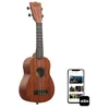 Image de Kala KALA-LTP-S - Ukulélé Soprano Adultes Étudiants et Débutants, Ukulélé École intermédiaire en Acajou et Palissandre avec étui souple et guide d'introduction inclus - Instruments de musique à corde,