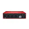 Image de Interface audio USB Focusrite Scarlett 18i8 3rd Gen pour l'enregistrement, la production, le mixage et le mastering   des enregistrements haute fidélité de qualité studio avec un son transparent