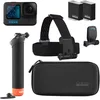 Image de GoPro Ensemble d'accessoires HERO11 Black - Comprend Une Batterie Enduro supplémentaire (2 au Total), Le gestionnaire (poignée Flottante), Un Serre-tête + Un Clip Rapide et Un étui de Transport