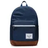 Image de Herschel Sac à dos Pop Quiz, Bleu marine/camel, Standard - 25L, Sac à dos Pop Quiz