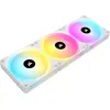 Image de Corsair ICUE Link QX120 RGB 3x Kit de Expansión de Ventilador PWM 120mm Blanco