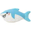 Image de Jouet en peluche robuste pour chiens Deep Sea de BITE FORCE - Fabriqué en matériau Kevlar, plusieurs couches, couineuse et des coutures renforcées. Idéal pour les mâchoires puissantes (Requin)