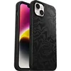 Image de OtterBox Symmetry+ Coque pour iPhone 14 Plus avec MagSafe, antichoc, anti-chute, protection fine, 3 fois testée selon la norme militaire, protection antimicrobienne, noir/tissu