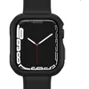 Image de Bumper OtterBox Eclipse avec protecteur d'écran intégré pour Apple Watch Series 9/8/7-41mm, Verre trempé, antichoc, anti-chute, coque de protection, élégant pour Apple Watch, Noir