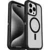 Image de OtterBox Defender XT Coque pour iPhone 15 Pro Max avec MagSafe, Antichoc, anti-chute, robuste, supporte 5 x plus de chutes que la norme militaire, Transparent/Noir