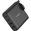 Image de OtterBox Standard UK 100W USB-C PD GaN Chargeur Mural 4 Ports, x2 USB-C PD Ports + x2 USB-A Ports, Fast charger pour Smartphone et Tablette, Testé contre les chutes, robuste, ultra durable, Noir