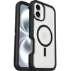 Image de Coque OtterBox Defender XT MagSafe pour iPhone 16 Plus, Antichoc, anti-chute, robuste, supporte 7x plus de chutes que la norme militaire, Transparent/Noir