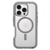 Image de OtterBox Defender XT MagSafe Coque pour iPhone 16 Pro, Transparent/Gris