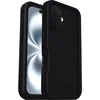 Image de Coque OtterBox Fr  Series MagSafe pour iPhone 16, étanche (IP68), résistant aux chocs, avec protecteur d'écran intégré, supporte 5 x plus de chutes que la norme militaire, Noir