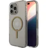 Image de ZAGG Milan Snap - Coque renforcée en graphène pour iPhone 16 Pro Max - Compatible MagSafe - Ne jaunit pas - Design fin - Prise en main sûre - Tendance - Antichoc - Coque arrière - Paillettes dorées