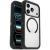 Image de OtterBox Coque Defender Series Pro XT Clear MagSafe pour iPhone 17 Pro, Antichoc, anti-chute, robuste, supporte 7x plus de chutes que la norme militaire, Transparent/Noir