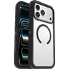 Image de OtterBox Coque Defender Series Pro XT Clear MagSafe pour iPhone 17 Pro Max, Antichoc, anti-chute, robuste, supporte 7x plus de chutes que la norme militaire, Transparent/Noir