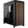 Image de Corsair FRAME 4000D RS, Black/Walnut Midi-tower PC-behuizing Zwart, Hout