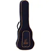 Image de Ortega Guitars Housse Economy Series - Housse pour Ukulélé Baryton - Hauteur 78 cm - Avec Bretelles - Nylon, Noir (OUBSTD-BA)