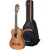 Image de Ortega Guitars Guitare de concert pour gaucher   1/2   Family Series   Sac de transport inclus   Cèdre, acajou, naturel (R122-1/2-L)