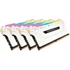 Image de Corsair Vengeance RGB PRO Kit de mémoire RAM DDR4 3000 MHz C15 XMP 2.0 avec éclairage LED RVB Blanc 32 Go (4 x 8 Go)