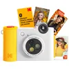Image de KODAK Smile+ 2-in-1 Digital Instant Print Camera & Wireless Bluetooth Photo Printer - 10MP, Special-Effect Rotating Lens, Zink 2x3 Inch Sticky-Back Photos, Print via Fun App from Smart Devices - White