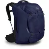 Image de Osprey Fairview 55 Sac à dos de voyage pour femme Noir, Bleu nuit d'hiver, taille unique