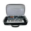 Image de Analog Cases PULSE Case pour Arturia MiniLab/MicroFreak/MicroBrute ou contrôleurs midi comparables (mallette de transport en EVA/nylon moulé durable, avec poignée en caoutchouc robuste), noir