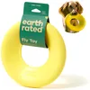 Image de Earth Rated Flying Disc Jouet pour chien Soucoupe volante interactive pour chiens adultes et chiots Flotte dans l'eau Taille L Jaune