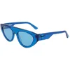 Image de KARL LAGERFELD Lunettes de Soleil Femme, Blue Transparent, 5218