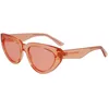 Image de KARL LAGERFELD KL6100S Lunettes, Orange, 54/19/140 pour femme, Orange, 54/19/140