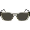 Image de KARL LAGERFELD Lunettes de soleil unisexe, Kaki clair, taille unique
