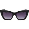 Image de GAFAS KARL LAGERFELD - KL6158S C: BLACK/EYE SIZE: 54 BRIDGE: 18 HORIZONTAL MEASUREMENT: 54 VERTICAL MEASUREMENT: 42,6 Santé et soins personnels