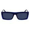 Image de GAFAS CALVIN KLEIN JEANS - CKJ23657S C: BLUE/EYE SIZE: 55 BRIDGE: 18 HORIZONTAL MEASUREMENT: 55 VERTICAL MEASUREMENT: 35 Santé et soins personnels