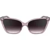 Image de GAFAS CALVIN KLEIN - CK24507S C: ROSE/EYE SIZE: 57 BRIDGE: 17 HORIZONTAL MEASUREMENT: 57 VERTICAL MEASUREMENT: 45,3 Santé et soins personnels