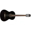 Image de Fender CN-60S Klassieke Gitaar Nylon Snaren Akoestisch Zwart