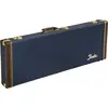 Image de Fender® Étui rectangulaire en bois pour guitare électrique Bleu marine