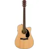 Image de Fender CD-60SCE Elektrisch Akoestische Dreadnought Gitaar, Naturel