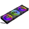 Image de Phanteks D30 PWM Regular Airflow D-RGB PC-ventilator Zwart (b x h x d) 120 x 120 x 30 mm