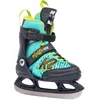 Image de K2 Marlee Ice Patins à glace pour fille Jaune turquoise Taille XS (UE : 26-31   UK : 7c-11c   MP : 13-17)