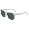 Image de Lacoste Unisex White des Lunettes de Soleil, 5116 Homme Blanc, Blanc, Taille unique