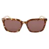 Image de GAFAS DKNY - DK546S C: IRIDESCENT HONEY TORTOISE/EYE SIZE: 53 BRIDGE: 19 HORIZONTAL MEASUREMENT: 53 VERTICAL MEASUREMENT: 38,9 Santé et soins personnels
