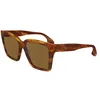 Image de VICTORIA BECKHAM VB672S Lunettes pour femme Striped Blonde Havana Taille unique