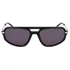Image de GAFAS DKNY - DK712S C: BLACK/EYE SIZE: 57 BRIDGE: 19 HORIZONTAL MEASUREMENT: 57 VERTICAL MEASUREMENT: 41 Santé et soins personnels